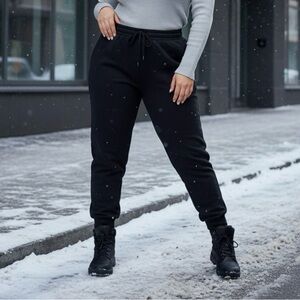 Ideology Black Track Pants for Women